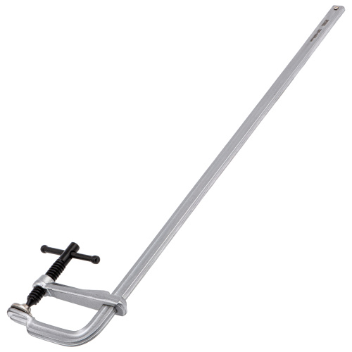 Струбцина F-образная, 100x600мм, кованая Denzel по ценам производителя в Москве с доставкой по всей России