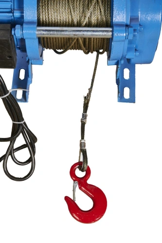 Лебедка электрическая  300 кг  70 м с канатом 220 В TOR KCD по ценам производителя в Москве с доставкой по всей России