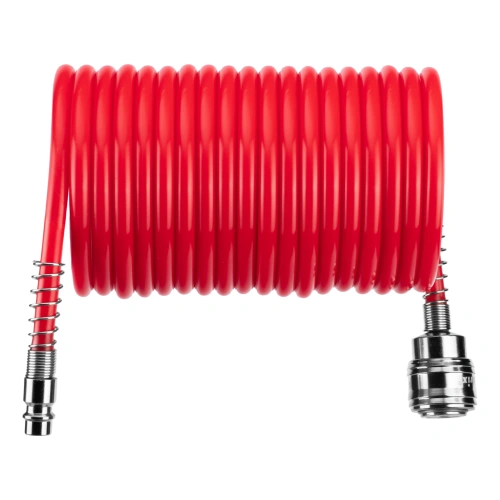 Шланг спиральный воздушный, 5 м, с быстросъемными соединениями Matrix по ценам производителя в Москве с доставкой по всей России