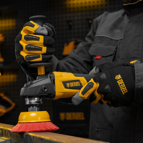 Щетка для УШМ, 100 мм, Чашка, нейлоновая щетина, М14 Denzel по ценам производителя в Москве с доставкой по всей России