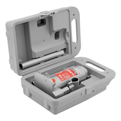 Домкрат гидравлический бутылочный, 4 т, высота подъема 194-372 мм, в пластиковый кейсе Matrix по ценам производителя в Москве с доставкой по всей России