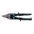 Ножницы по металлу "Piranha", 230 мм, прямой усиленный рез (Bulldog) сталь СrMo, двухкомпонентная рукоятка-ки Gross по ценам производителя в Москве с доставкой по всей России