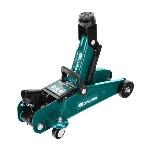 Домкрат гидравлический подкатной, 2 т, 135-320 мм, в пласт. кейсе Сибртех по ценам производителя в Москве с доставкой по всей России