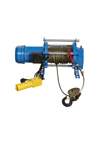 Лебедка электрическая  500/1000 кг  70/35 м с канатом 380 В TOR KCD по ценам производителя в Москве с доставкой по всей России