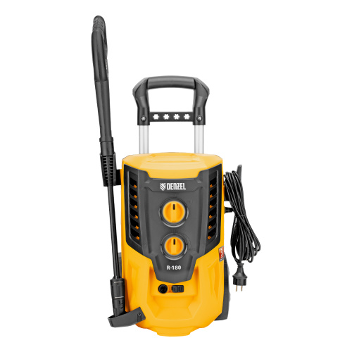 Моечная машина высокого давления R-180, 2200 Вт, 180 бар, 380 л/ч, колесная Denzel по ценам производителя в Москве с доставкой по всей России