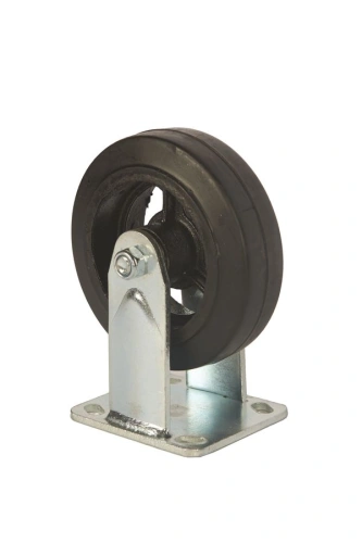 Колесо большегрузное неповоротное FCd 63 150 мм обрезиненное (F) по ценам производителя в Москве с доставкой по всей России