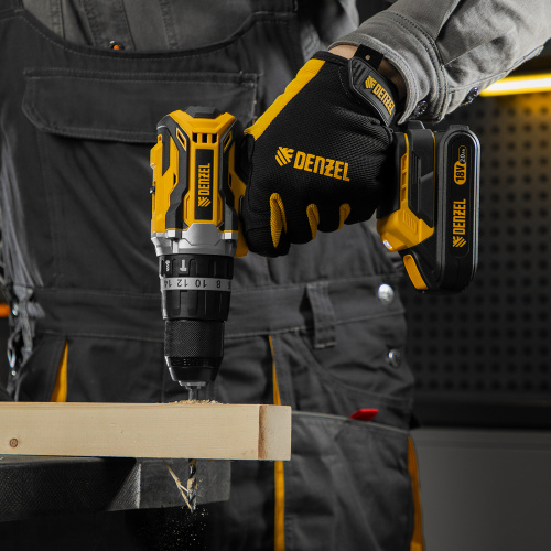 Дрель-шуруповерт аккумуляторная ударная бесщет CIDB-18-02, Li-Ion, 18 В Denzel по ценам производителя в Москве с доставкой по всей России