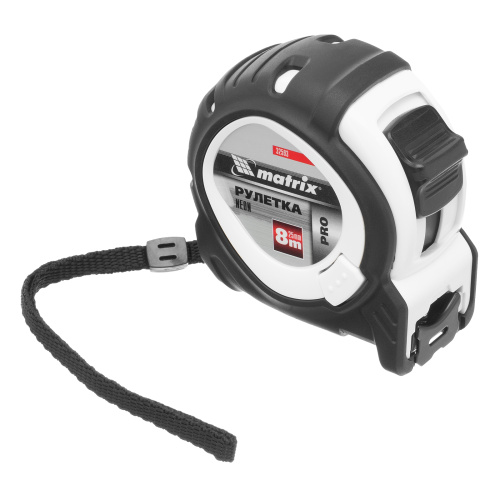 Рулетка Neon,8 м x 25 мм,обрезиненный корпус,3 фиксации,Pro Matrix по ценам производителя в Москве с доставкой по всей России