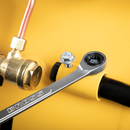 Ключ комбинированный трещоточный, 10 мм, количество зубьев 100 Gross по ценам производителя в Москве с доставкой по всей России