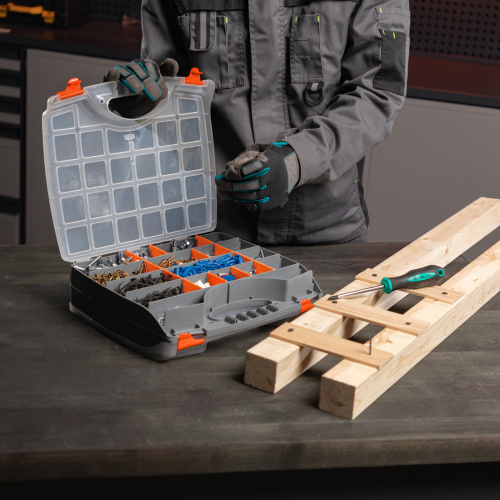 Органайзер двухсторонний 325 x 280 x 85 мм, пластик Stels по ценам производителя в Москве с доставкой по всей России