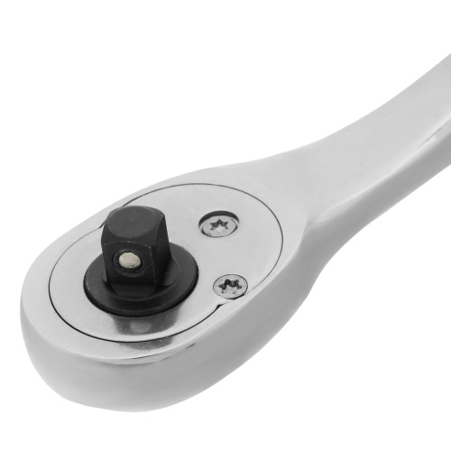 Ключ-трещотка 1/4", CrV, 90 зубьев, усиленный, хром Gross по ценам производителя в Москве с доставкой по всей России