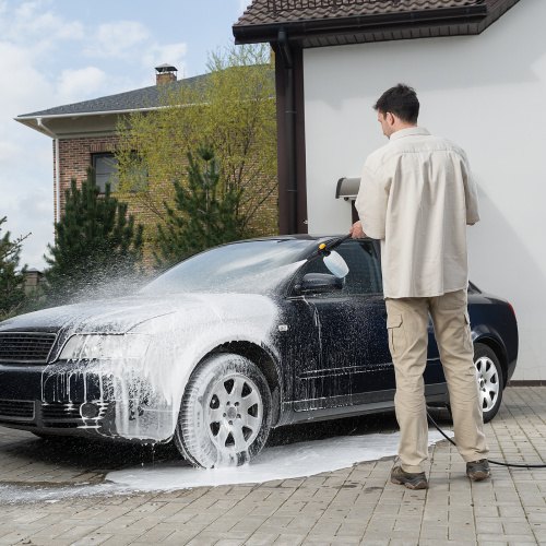 Пенокомплект FP-700, для моечных машин высокого давления, универсальный Denzel по ценам производителя в Москве с доставкой по всей России