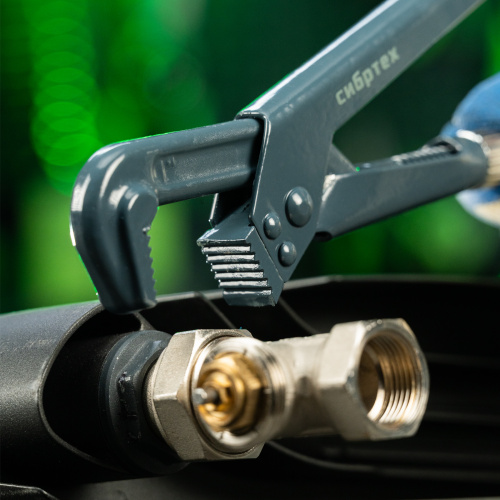 Ключ трубный рычажный КТР-1, 1", кованый, тип "L" Сибртех по ценам производителя в Москве с доставкой по всей России