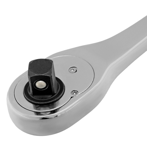 Ключ-трещотка 1/2", CrV, 90 зубьев, усиленный, хром Gross по ценам производителя в Москве с доставкой по всей России