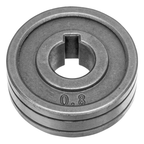 Подающий ролик, V профиль под стальную проволоку 0,8-1мм, 2 шт Denzel по ценам производителя в Москве с доставкой по всей России