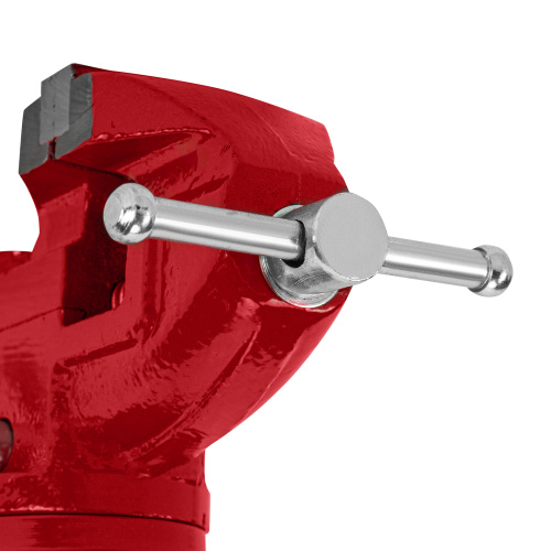 Тиски слесарные, 50 мм, настольные, поворотные, c наковальней MTX по ценам производителя в Москве с доставкой по всей России