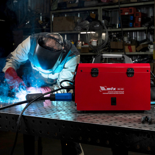Аппарат инвертор. полуавтомат. cварки MIG-160S, 160A, ПВ 60%, катушка 5 кг MTX по ценам производителя в Москве с доставкой по всей России