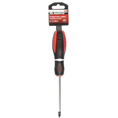 Отвертка "Era", PZ2 x 100 мм, CrV, трехкомпонентная рукоятка Matrix по ценам производителя в Москве с доставкой по всей России