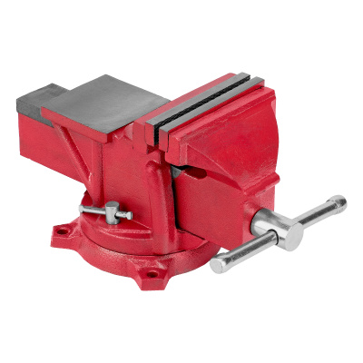 Тиски слесарные, 125 мм, поворотные, с наковальней Matrix по ценам производителя в Москве с доставкой по всей России