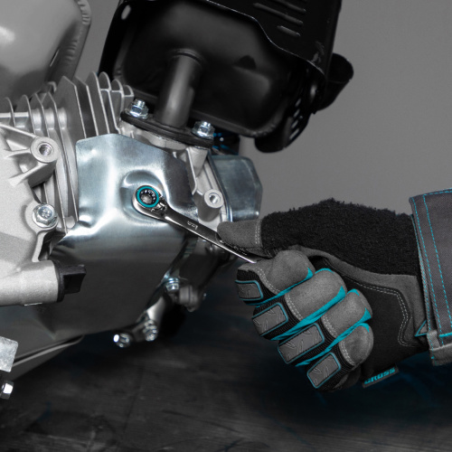 Набор ключей комбинированных с трещоткой, 8-19 мм, 7 шт, реверсивные, CrV Gross по ценам производителя в Москве с доставкой по всей России