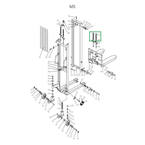 Цепь гидроузла  для MS1516 по ценам производителя в Москве с доставкой по всей России