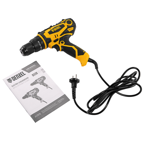 Дрель-шуруповерт сетевая ударная ISD-300-13 Denzel по ценам производителя в Москве с доставкой по всей России