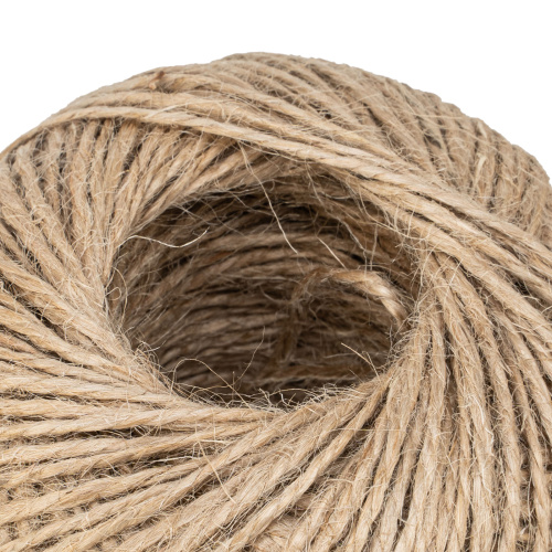 Шпагат джутовый, 1 мм, L 140 м, 2-ниточный, Сибртех по ценам производителя в Москве с доставкой по всей России