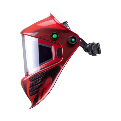 Маска сварщика КОРУНД МЕГА "красная" (ф-р MEGA LED) в коробке по ценам производителя в Москве с доставкой по всей России