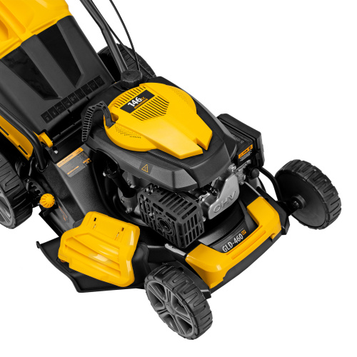 Газонокосилка бензиновая GLD-460SP, 146 куб.см, ширина 46 см, привод 7 уровней, травосборник 50 л Denzel по ценам производителя в Москве с доставкой по всей России