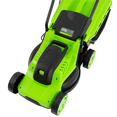 Газонокосилка электрическая L1200, 1200 Вт, ширина 32 см, 3 уровня, пластиковый травосборник 30 л. Сибртех по ценам производителя в Москве с доставкой по всей России