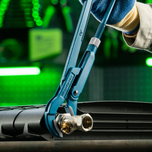 Ключ трубный рычажный №2, 1.5", литой, тип "B" Сибртех по ценам производителя в Москве с доставкой по всей России