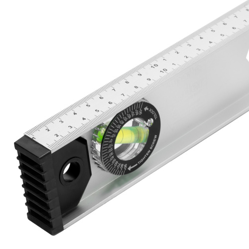 Уровень алюминиевый "Рельс", 1500 мм, 3 глазка (1 поворотный) Matrix по ценам производителя в Москве с доставкой по всей России