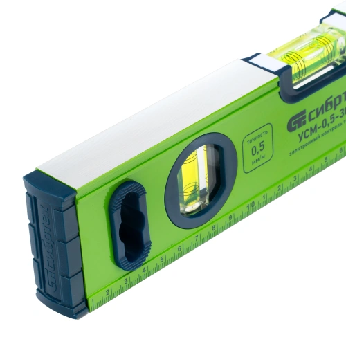 Уровень алюминиевый УСМ-0,5-300, фрезерованный, 3 глазка, магнитный, 300 мм Сибртех по ценам производителя в Москве с доставкой по всей России