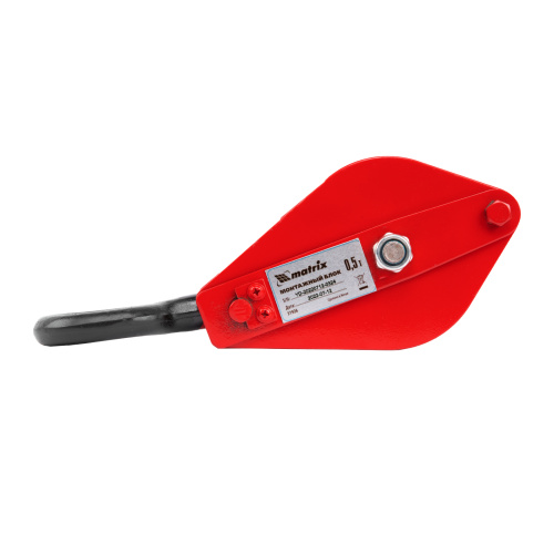 Блок монтажный с проушиной, 0,5  т Matrix по ценам производителя в Москве с доставкой по всей России