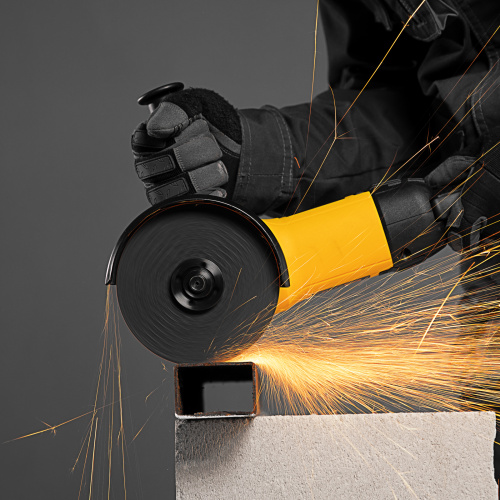 Машина шлифовальная угловая AGH125-1200A, 1200 Вт, 125 мм, 11000 об/мин Denzel по ценам производителя в Москве с доставкой по всей России