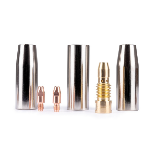 Набор комплектующих MIG-45 (2 наконечника, 3 сопла, 1 диффузор газ.) купить в Москве с доставкой по всей России | ProtosMarket.ru