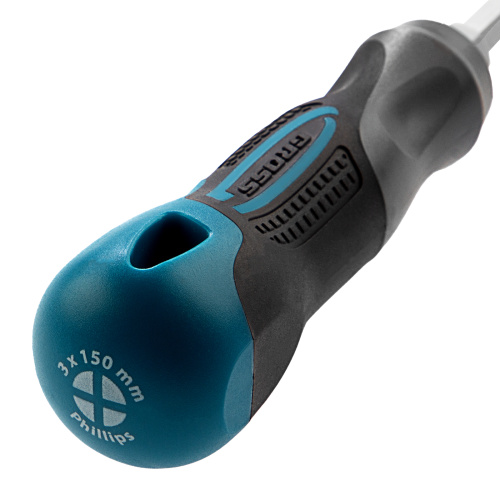 Отвертка PH3 x 150 мм, S2, трехкомпонентная ручка Gross по ценам производителя в Москве с доставкой по всей России