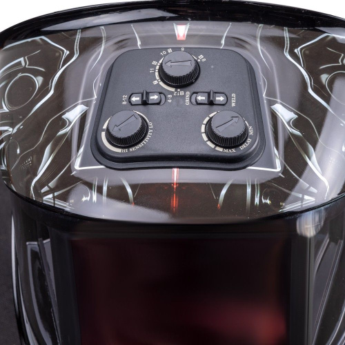 Маска сварщика КОРУНД МЕГА чёрная (ф-р MEGA, внеш. регулировка) в коробке по ценам производителя в Москве с доставкой по всей России