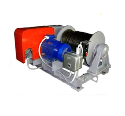 Лебедка тяговая ТЭЛ-5А г/п 5700 кг Н-270 м (без каната) по ценам производителя в Москве с доставкой по всей России