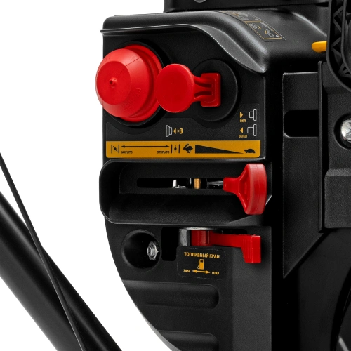 Бензиновая снегоуборочная машина SBM 610S PRO, 212 cc, электростартер, фара, обогрев Denzel по ценам производителя в Москве с доставкой по всей России