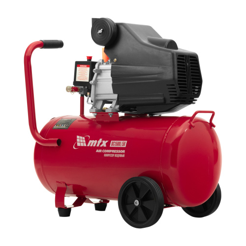 Компрессор воздушный DC1500L/50, 1,5 кВт, 50 л, 210 л/мин MTX по ценам производителя в Москве с доставкой по всей России