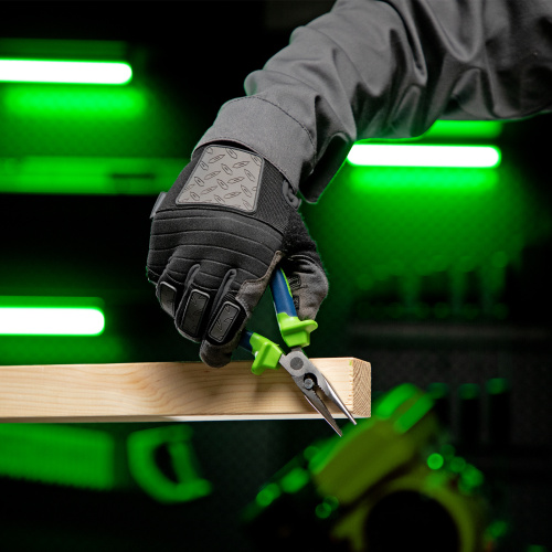 Длинногубцы прямые, 160 мм, двухкомпонентные рукоятки Сибртех по ценам производителя в Москве с доставкой по всей России