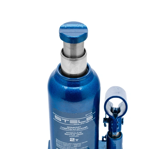 Домкрат гидравлический бутылочный телескопический, 2 т, H подъема 170-380 мм Stels по ценам производителя в Москве с доставкой по всей России