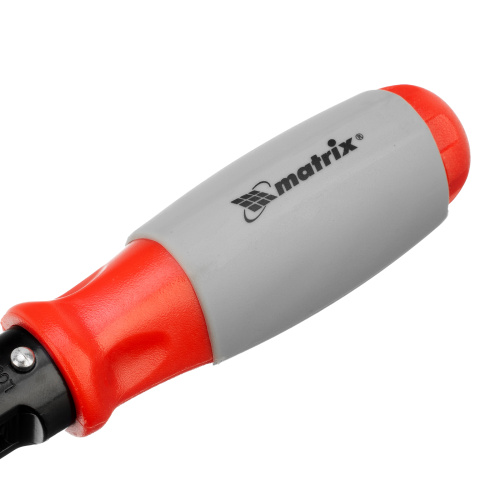 Отвертка реверсивная, поворотная головка, набор бит, CrV, 6 шт Matrix по ценам производителя в Москве с доставкой по всей России