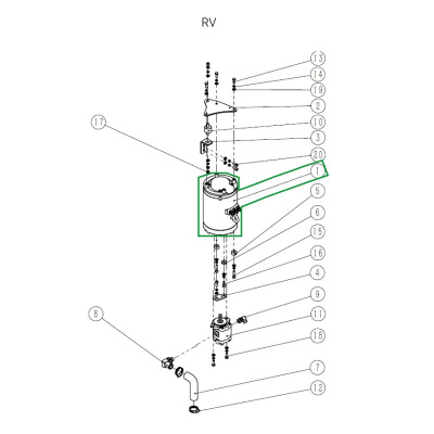 Электродвигатель масляного насоса для ричтрака RV (48V) по ценам производителя в Москве с доставкой по всей России