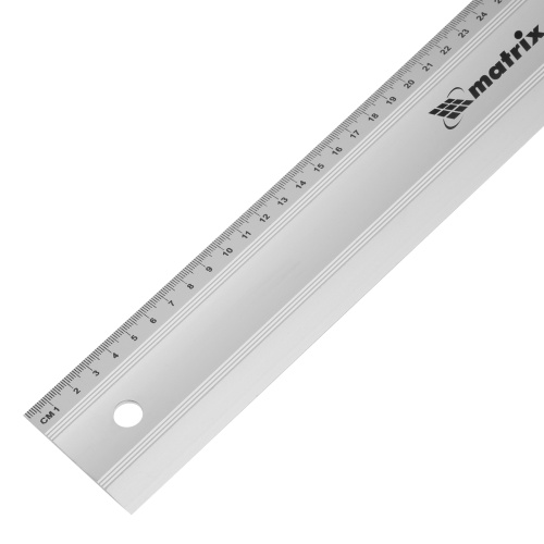 Линейка-уровень, 1000 мм, металлическая, пластмассовая ручка 2 глазка Matrix по ценам производителя в Москве с доставкой по всей России