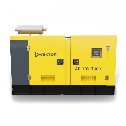 Дизельный генератор Vektor AD-70Y-T400 в шумозащитном кожухе по ценам производителя в Москве с доставкой по всей России