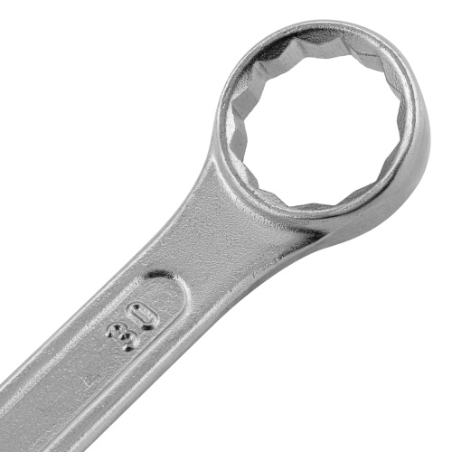 Ключ комбинированный, 30 мм, хромированный Sparta по ценам производителя в Москве с доставкой по всей России