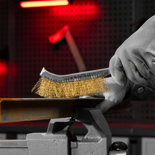 Набор щеток для дрели, 3 шт, 1 плоская, 65 мм, 50 мм "чашка", ручная металлическая Matrix по ценам производителя в Москве с доставкой по всей России