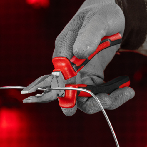 Плоскогубцы Nickel, 180 мм, никелированные, двухкомпонентные рукоятки Matrix по ценам производителя в Москве с доставкой по всей России